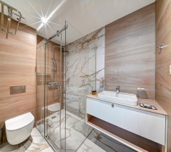 Duplex с видом на море и бассейн в Лучезарный Резорт