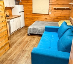 Семейный четырехместный номер с кухней в Hub House