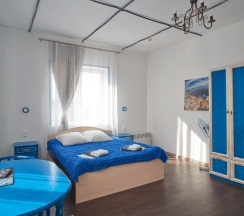 Номер полулюкс с 1 двуспальной кроватью в Villa santarina