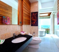 Двухместный номер Standard с видом на море двуспальная кровать в The samui beach resort