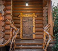 Русская баня на дровах в Аристократ