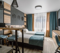 Комфорт с одной большой или двумя раздельными кроватями в ApartStel