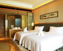 Двухместный номер Deluxe с видом на море двуспальная кровать в Harman Resort Hotel Sanya