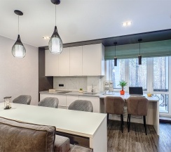 Апартаменты 2комн. с террасой, Корпус 1 в Хвоя