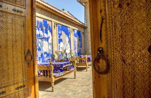 Узбекистан, Самарканд: Отель Hotel Caravan Serail