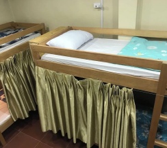 Кровать в общем номере в Haiphong Backpacker Hostel