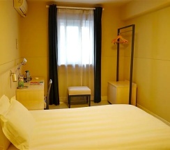 Двухместный номер с внутренним окном Business (двуспальная кровать) в Jinjiang Inn Shanghai Expo Park Pusan Road