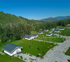 Шале c двумя раздельными кроватями 1-я линия в Маральник Altai Palace