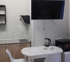 Люкс с раздельными кроватями и кухней в Pastel