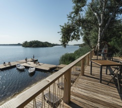 Малая дача с мансардой в Синий Яр