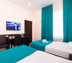 Стандартный двухместный номер с 2 отдельными кроватями в Brown hotel