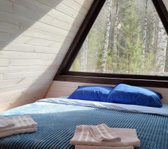 Домик в стиле A-FRAME в Golden Time