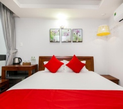 Одноместный номер Economy двуспальная кровать в Super OYO 520 Friendly Homestay