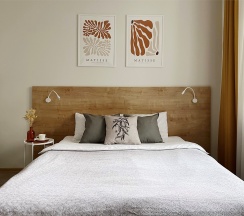 "Platinum" Однокомнатная квартира на набережной Невы (Метро Площадь Ленина/Новочеркасская, 5 минут на транспорте) в Rauktis apartments