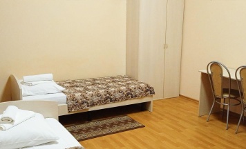 Кровать в 2-местном общем номере в Smart Hotel KDO Саранск