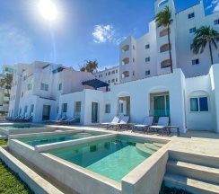Двухместный номер c небольшим бассейном Beachfront (2 отдельные кровати) в GR Solaris Caribe Adults Only - All Inclusive