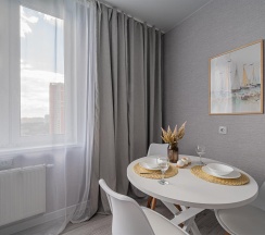 1-комнатные апартаменты стандарт в Лайт Апартаменты на переулке Шаронова 31