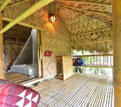 Двухместное бунгало рядом с пляжем двуспальная кровать в Satun Dive Resort