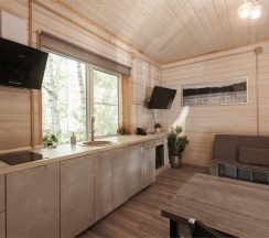 Семейные апартаменты с беседкой в Пасторское озеро