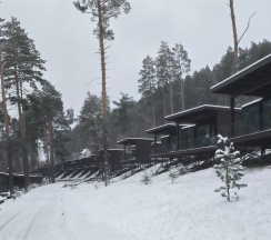 ДОМ ВОЗДУХ (Парящий Дом на холме) в Катунь Dom Hotels