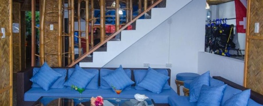 Двухместный номер Deluxe двуспальная кровать в Отель Blue Lagoon Dive Resort