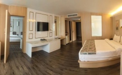 Двухместный номер Deluxe с видом на город двуспальная кровать в Jomtien Holiday Pattaya