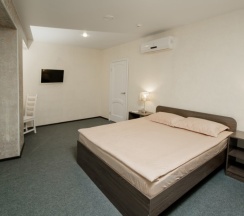 Двухместный люкс с видом на город двуспальная кровать в Домна