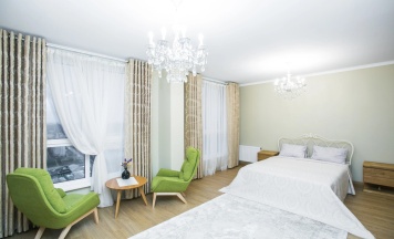 Апартаменты Superior в Апартаменты Макаенка 12А пентхаус 25 этаж