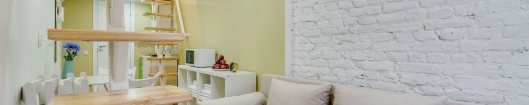 Апартаменты Luxury с 2 комнатами в So Apartments Spb