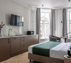 Видовые апартаменты с кухней в Селект