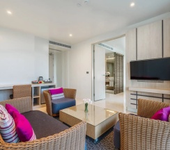 Двухместный люкс Executive c 1 комнатой двуспальная кровать в Splash Beach Resort