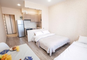 Апартаменты Sibhome 38 в микрорайоне Крылатый 24/5 в Иркутске