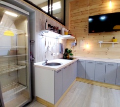 Квартира в Апартаменты на 1 Бабушкина, д. 57, кв. 17
