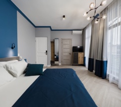 Делюкс с двуспальной кроватью в Душа