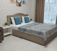 Двухместные апартаменты c 1 комнатой (двуспальная кровать) в Квартира уютная в спальном районе