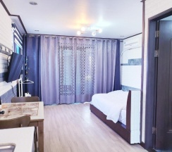 Двухместный номер Deluxe двуспальная кровать в Preun Jeju Pension