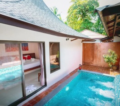 Двухместная вилла Private Plunge Pool (двуспальная кровать) в Chawengburi Resort