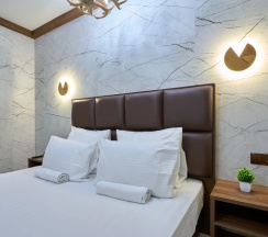 Трёхместный номер Эконом-класса без окна Цокольный этаж в Астра де Роза