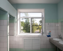 Кровать в 4-местном общем номере (удобства на этаже) в Hostel76