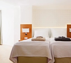 Люкс c 1 комнатой с видом на город в Sunprime Alanya Beach Hotel
