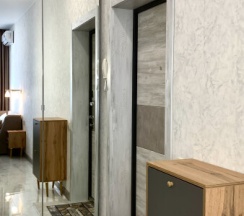 Трехместная студия с кухней на 10 этаже в Ольгинке в Метрикс Девелопмент