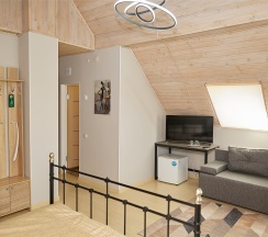 Комфорт с двухспальной кроватью (корпус 1,2) в Снегирек