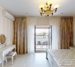 Апартаменты-студио с балконом для четверых в Лиенталь