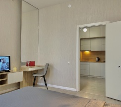 Однокомнатные апартаменты Люкс в Ава Салют SyncotelHome