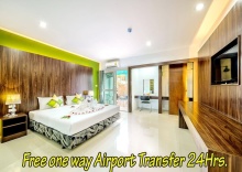 Двухместный номер Deluxe двуспальная кровать в Naiyang Place Phuket Airport