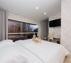 Делюкс с панорамным видом на сад в Kailas Park&SPA by Stellar Hotels
