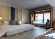 Двухместный номер Premier beachfront двуспальная кровать в Rocky's Boutique Resort - Veranda Collection Samui