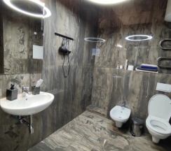 Апартаменты с 3 комнатами с балконом и с красивым видом из окна в Апарт-отель Residence Graphite