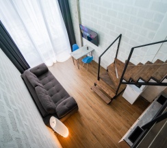 Двухуровневые апартаменты LOFT в Center plaza