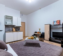 Апартаменты для 2-х на Степана Разина 2 на 11 этаже (196/3) в Степаненков